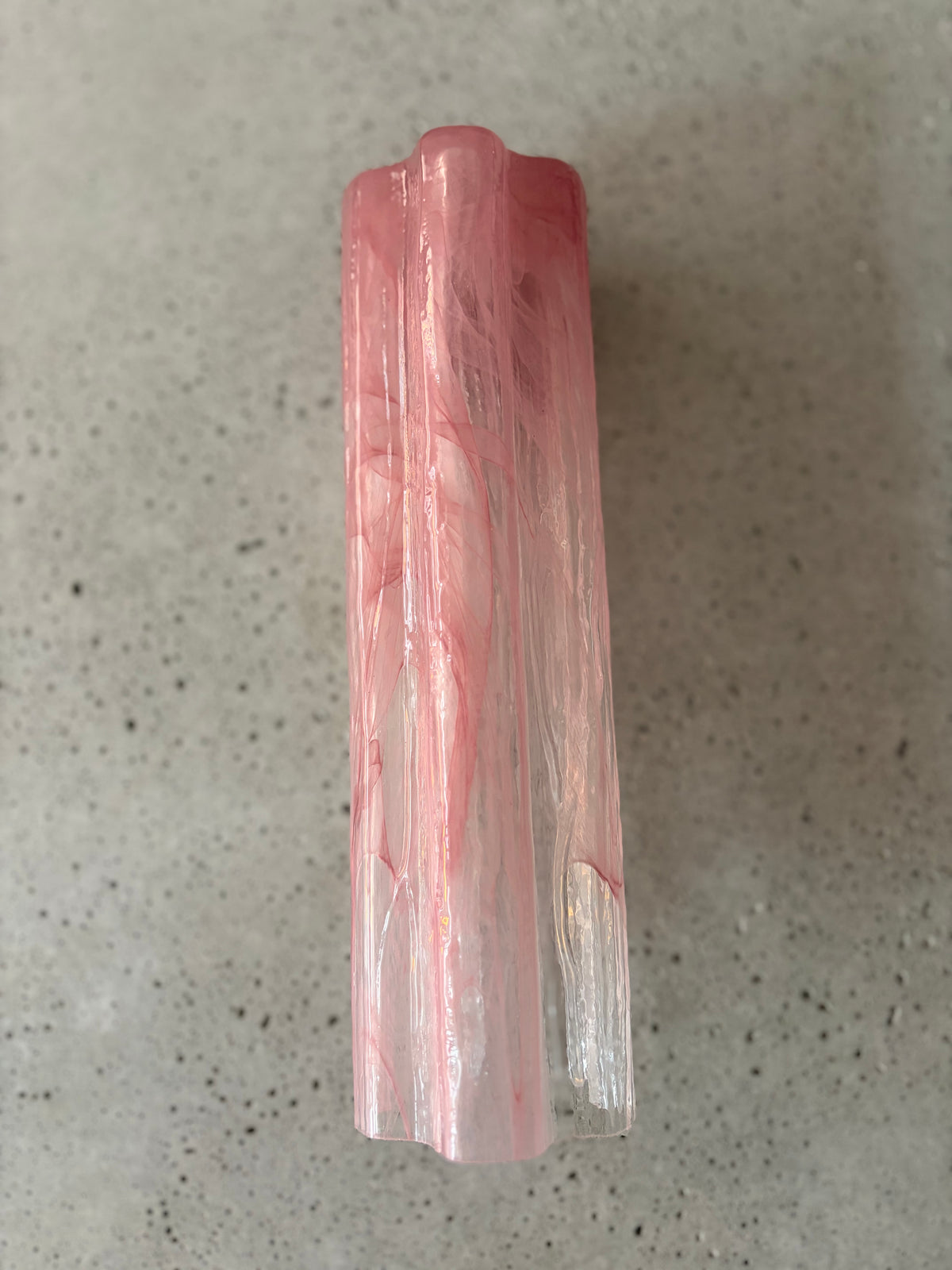 Murano lysekrone | Tuber | 30 glas | Pink alabaster