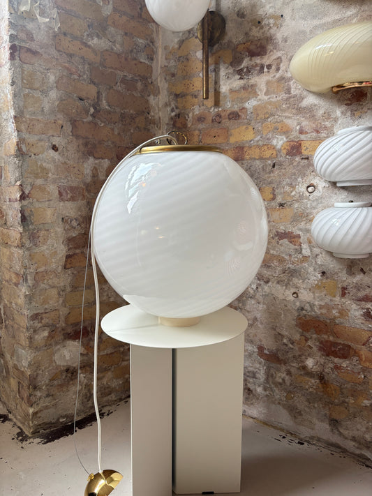 Stor murano pendel, 40 cm