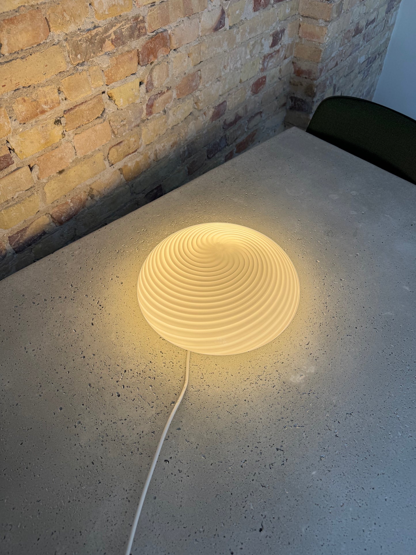 Klassisk vintage Murano plafond lampe, 30 cm