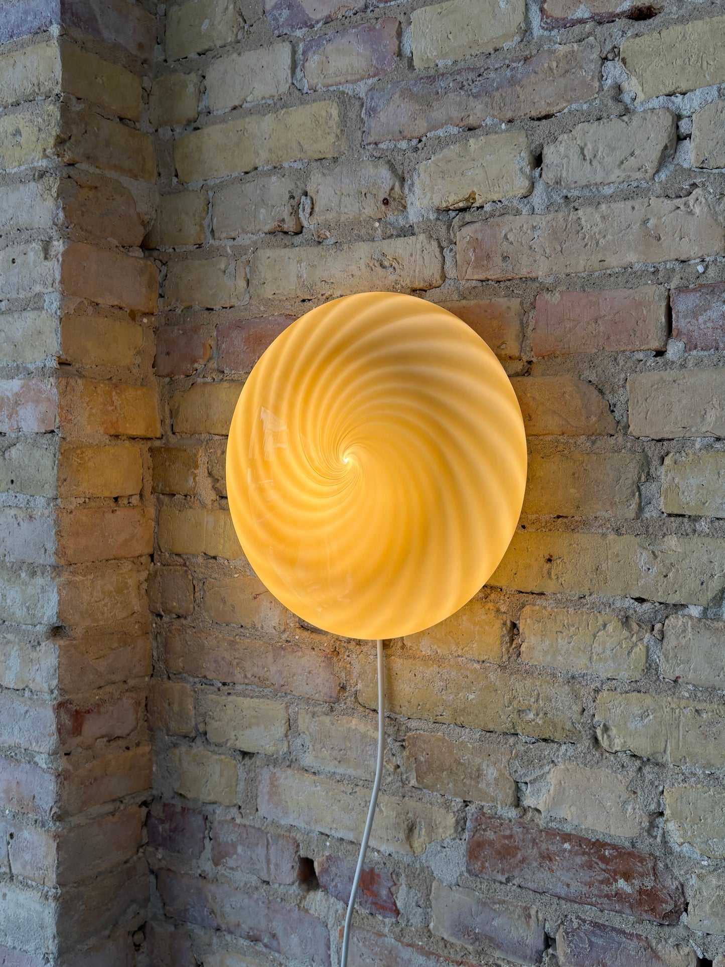 Grå Murano plafond, 30 cm