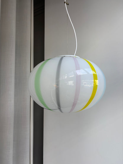Vintage Murano 'tivoli' pendant light, 40 cm