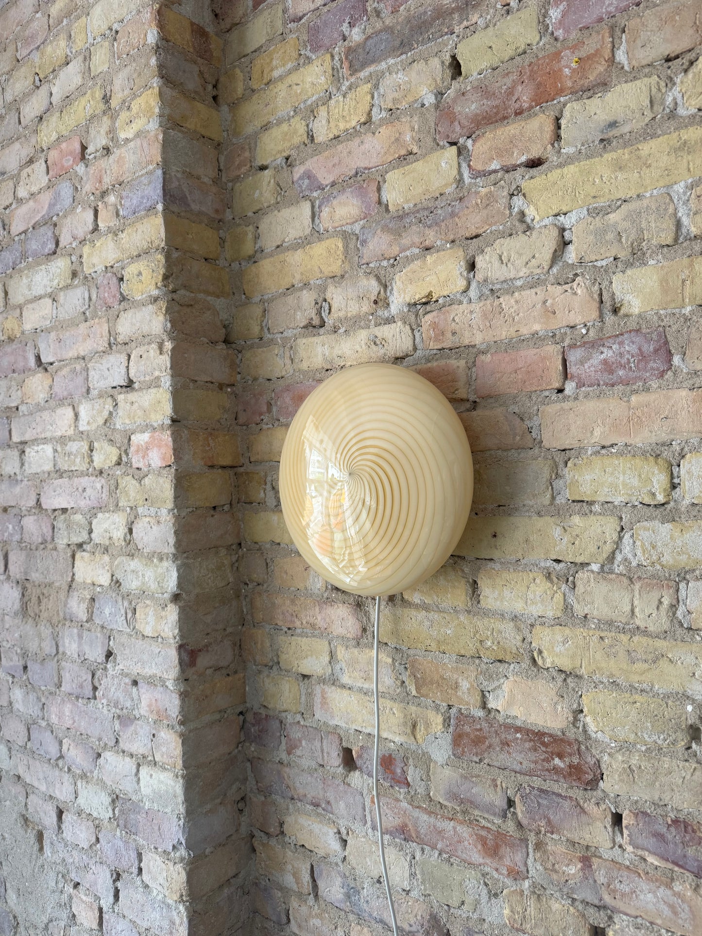 Gul Murano plafond, 30 cm