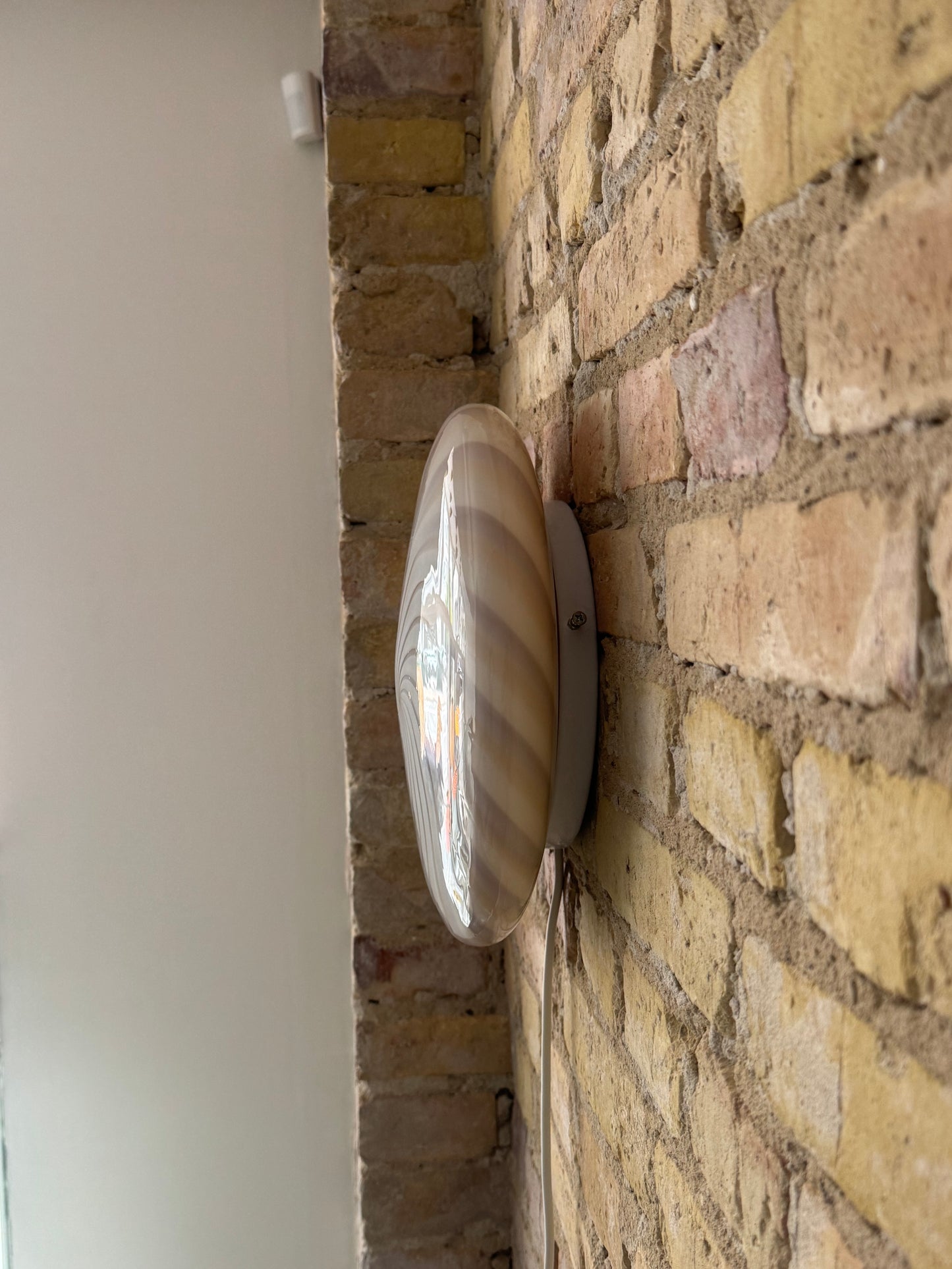 Cappuccino Murano plafond, 30 cm