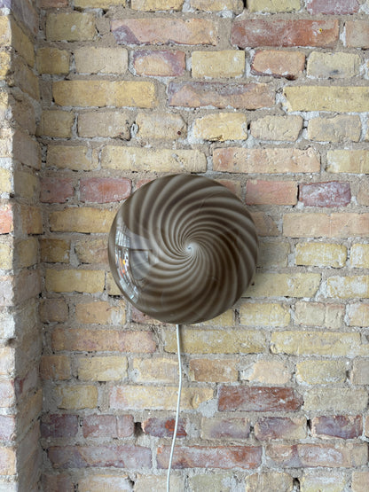 Grå Murano plafond, 30 cm