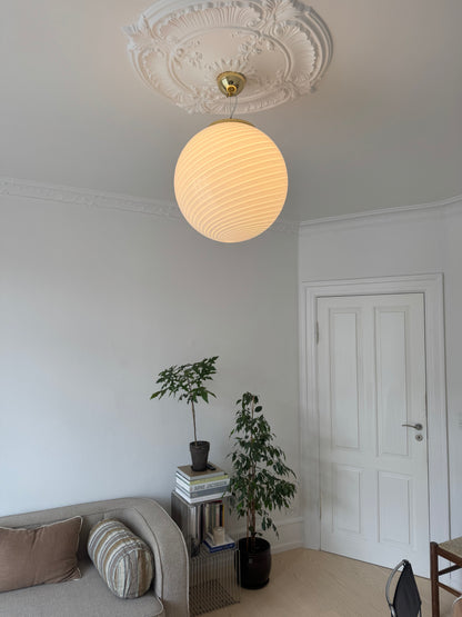 Classic round Murano pendant, 40 cm