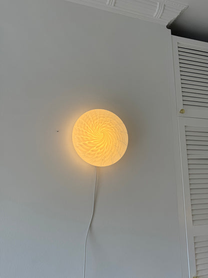 Vintage Murano peacock ceiling, 30 cm