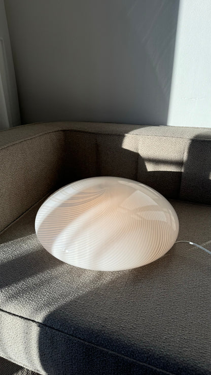 Murano ceiling lamp in the most beautiful swirl, 50 cm