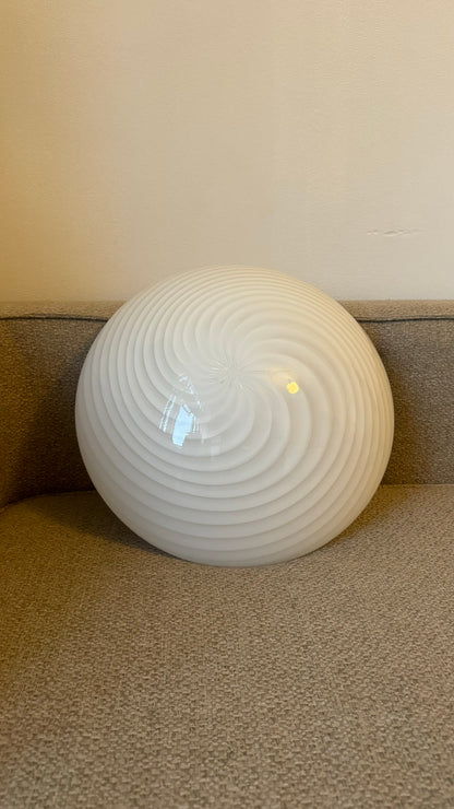 Large vintage Murano ceiling lamp, 43 cm