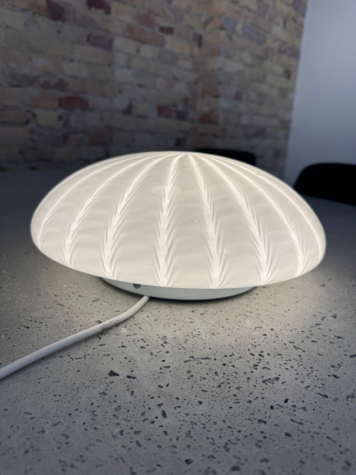 Vintage peacock Murano plafond lampe, 30 cm