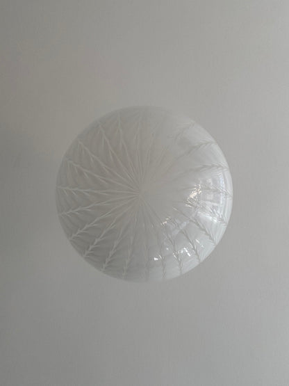 Vintage Murano peacock pendant, 43 cm