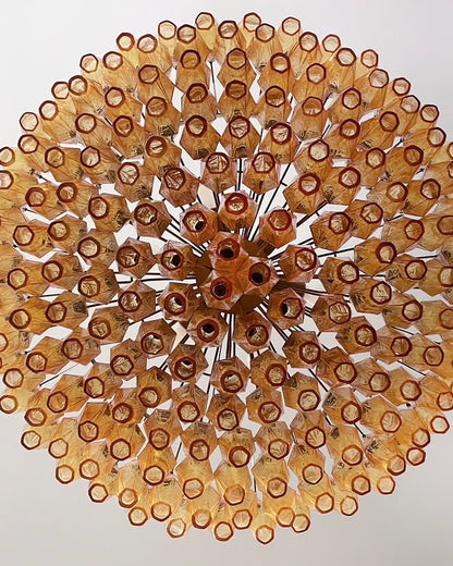 Murano lysekrone | Poliedri | 185 glas | Rav