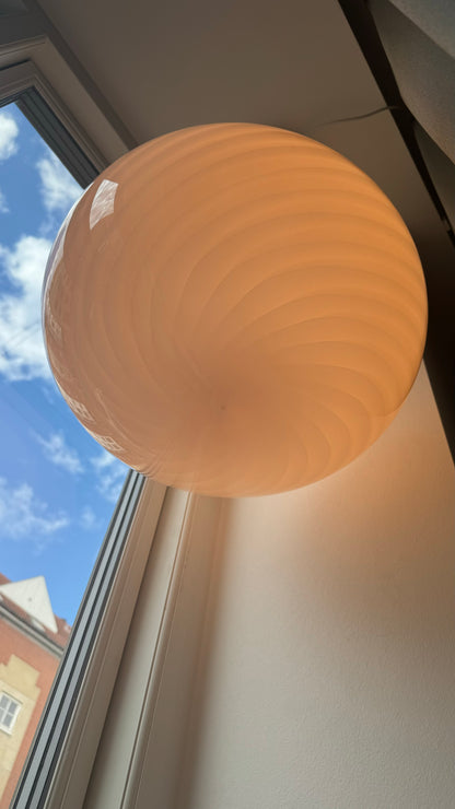 Murano pendant with pink hue, 40 cm