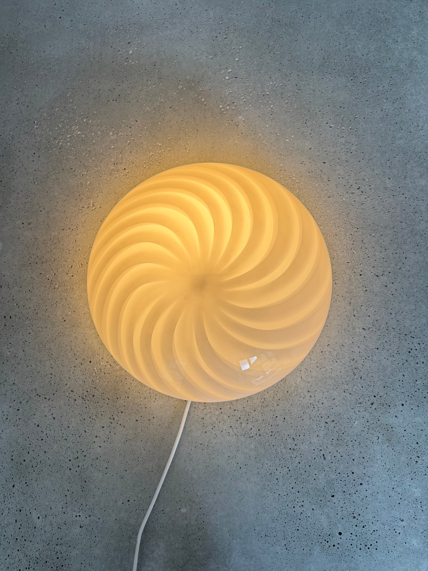 Vintage Murano plafond lampe, 37 cm