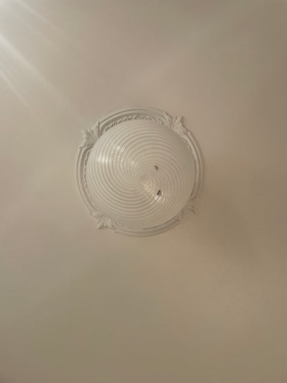 Huge classic vintage Murano pendant lamp, 45 cm