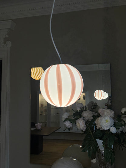 Lavender Murano pendant, 20 cm