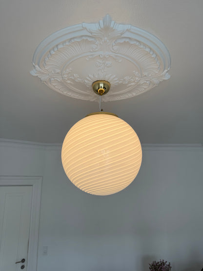 Classic round Murano pendant, 40 cm