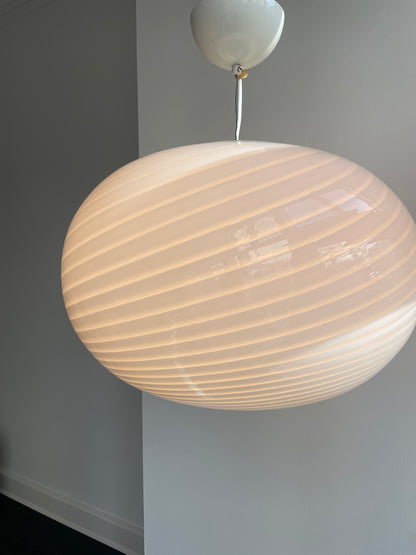 Huge classic vintage Murano pendant lamp, 45 cm