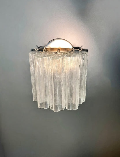 Væglampe | Tuber | Klart glas