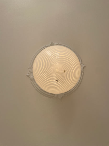 Huge classic vintage Murano pendant lamp, 45 cm