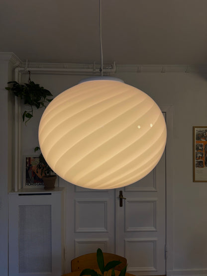 Murano pendant with pink hue, 42 cm