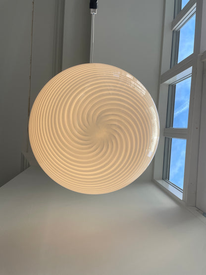 Huge classic vintage Murano pendant lamp, 45 cm