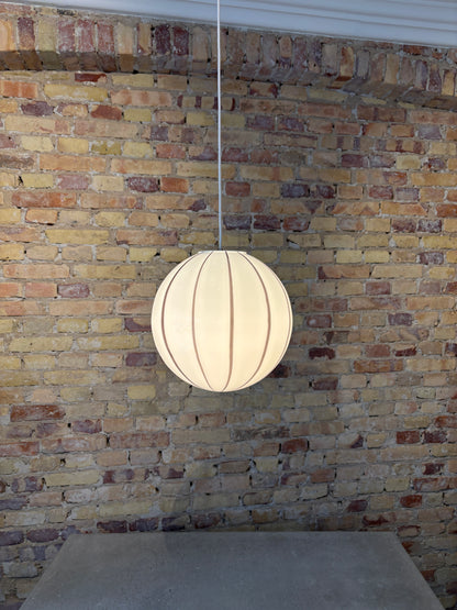 Filigrana Murano ceiling lamp with purple swirl, 30 cm