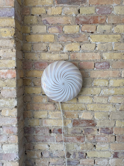 Cappuccino Murano plafond, 30 cm