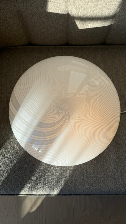 Murano ceiling lamp in the most beautiful swirl, 50 cm