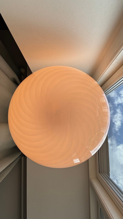 Murano pendant with pink hue, 40 cm