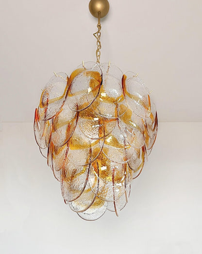 Murano lysekrone | Blade | 41 glas | Rav