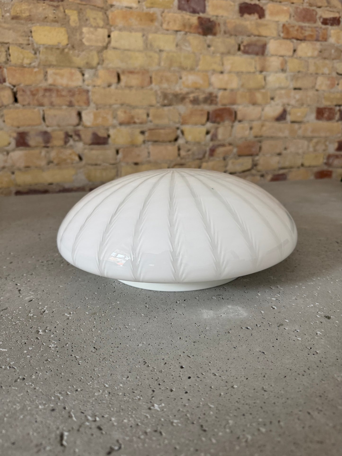 Vintage peacock Murano plafond lampe, 30 cm