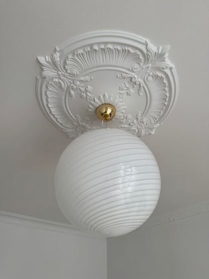 Classic round Murano pendant, 40 cm