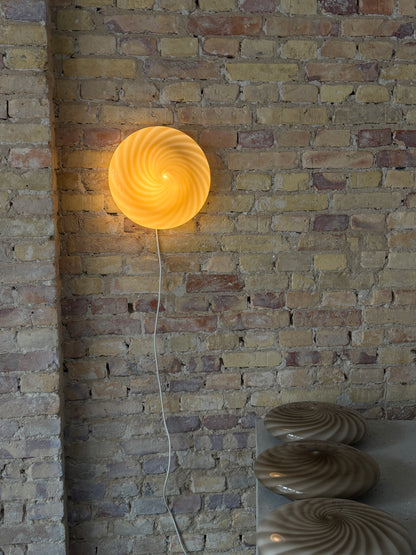 Grå Murano plafond, 30 cm