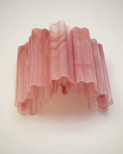 Væglampe | Tuber | Lyserød alabaster