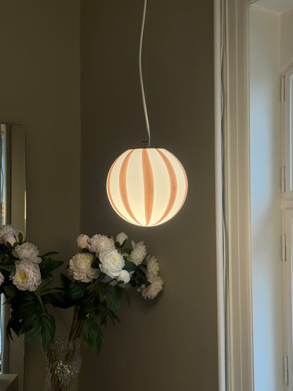 Lavender Murano pendant, 20 cm