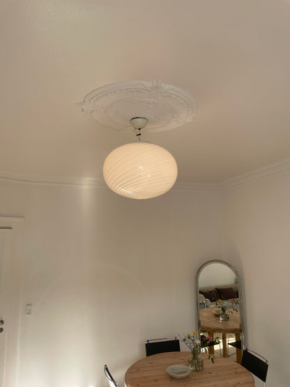 Huge classic vintage Murano pendant lamp, 45 cm