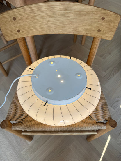 Murano ceiling lamp in shades of grey, 38 cm