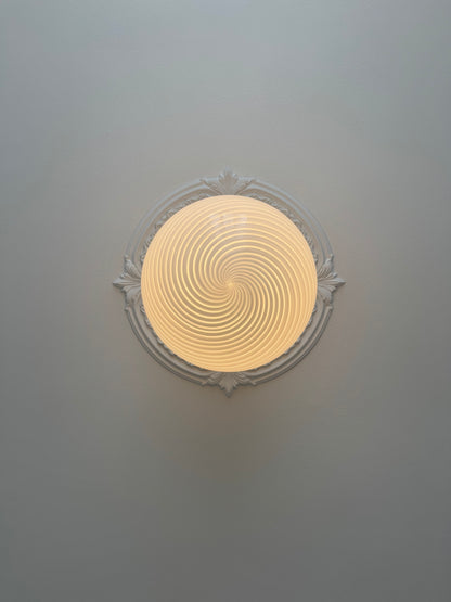 Classic round Murano pendant, 40 cm