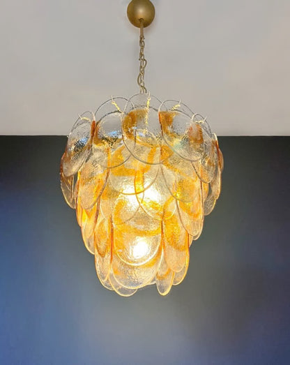 Murano lysekrone | Blade | 41 glas | Rav