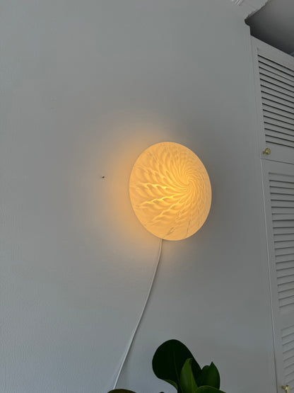 Vintage Murano peacock ceiling, 30 cm