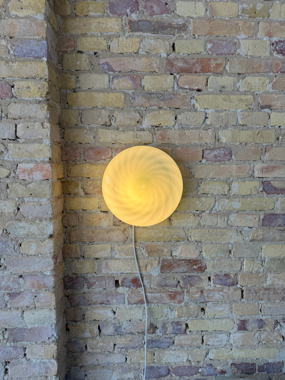 Mørkegrøn Murano plafond, 30 cm