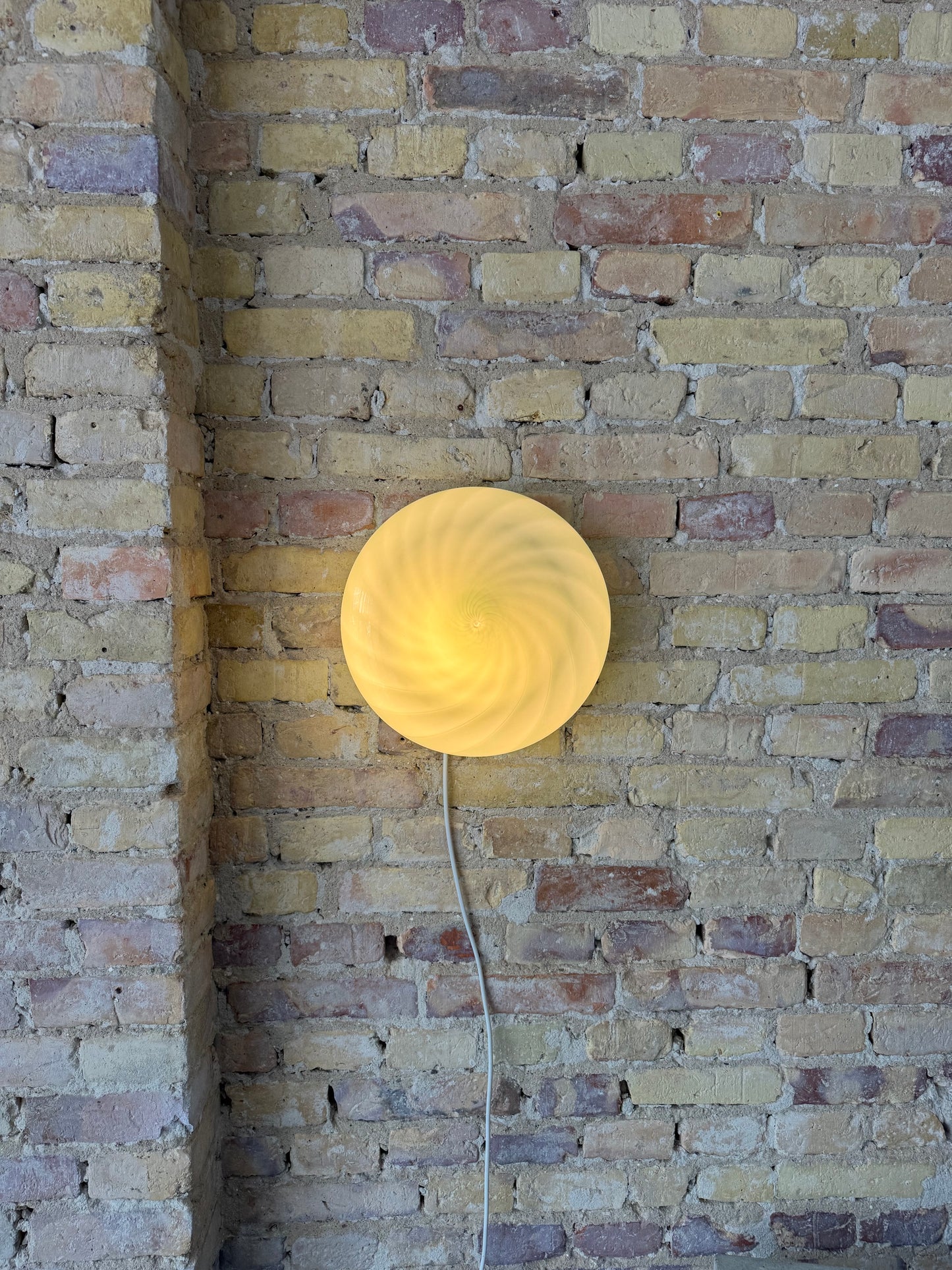 Mørkegrøn Murano plafond, 30 cm