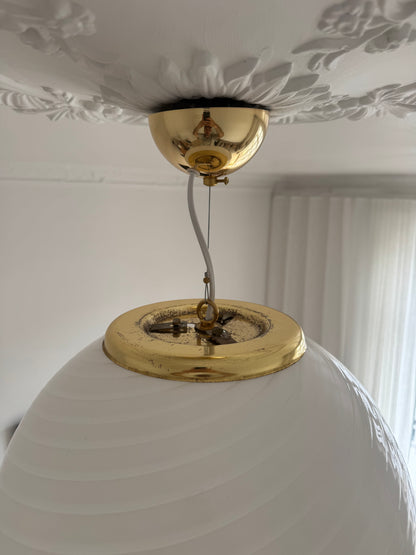 Classic round Murano pendant, 40 cm