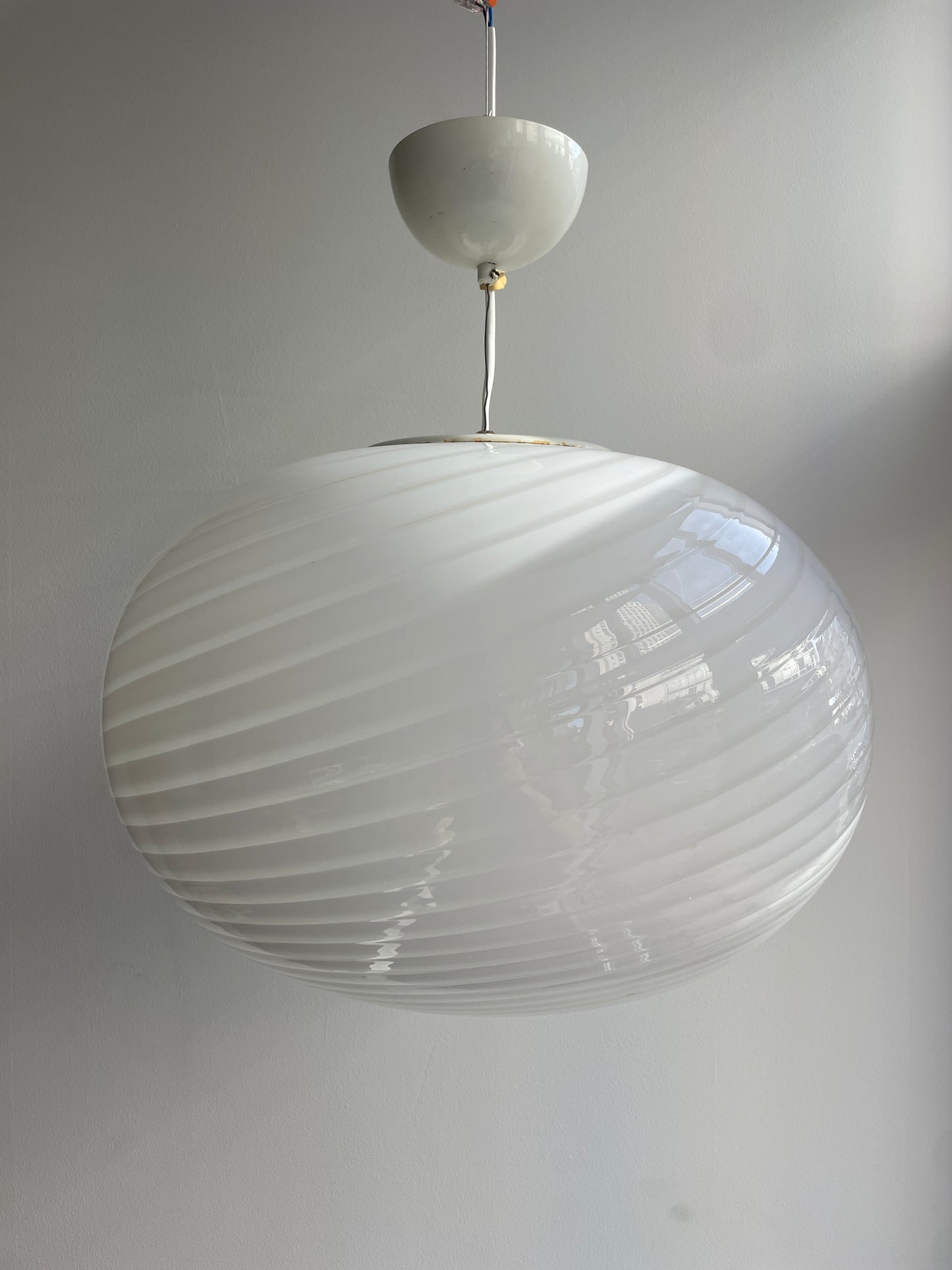 Huge classic vintage Murano pendant lamp, 45 cm