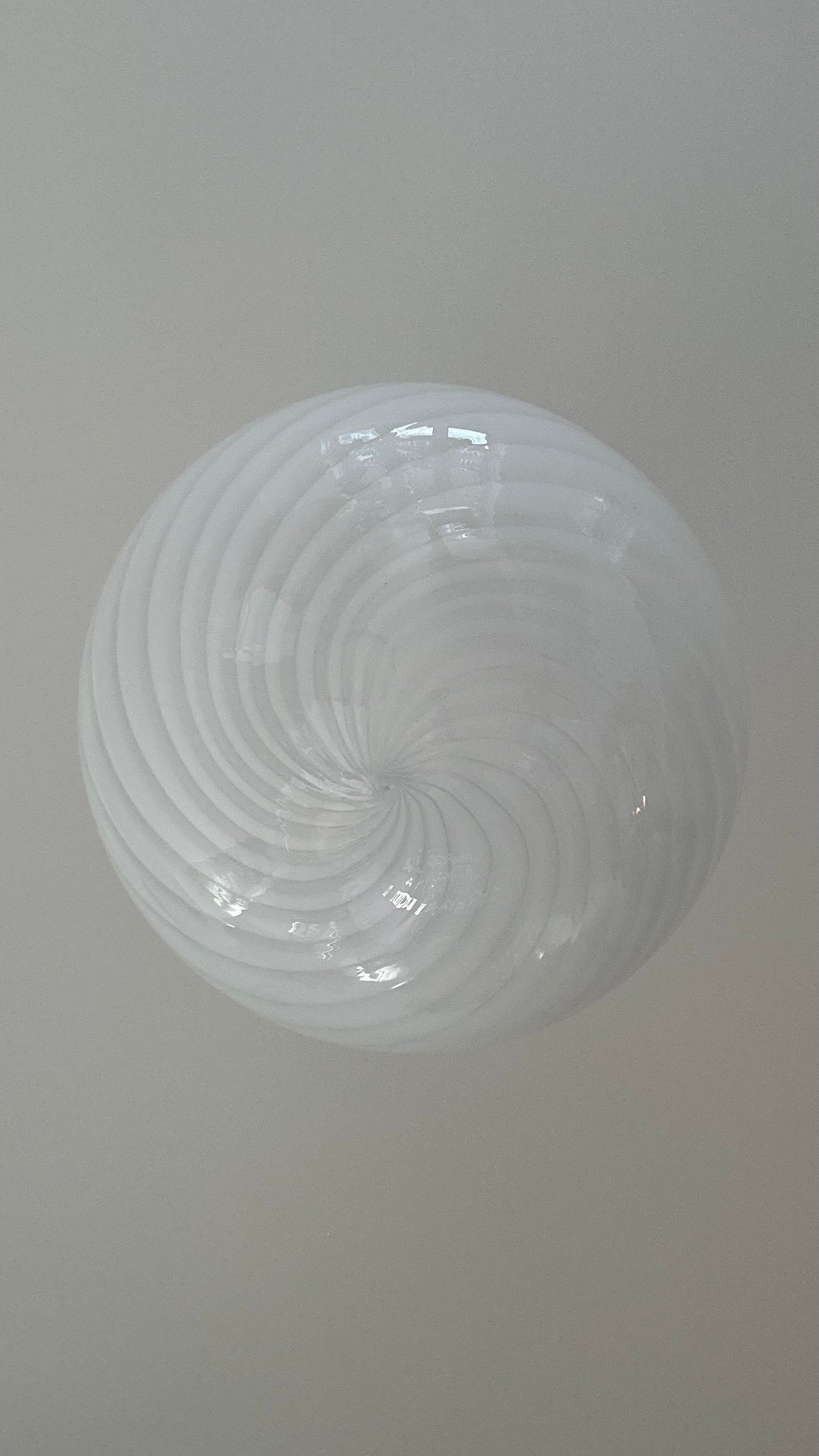 Hvid klassisk Murano pendel lampe, 40